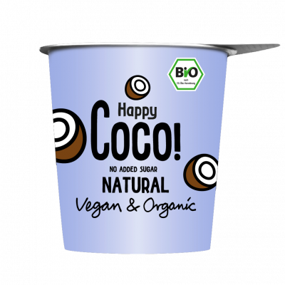 alternativa di yogurt di cocco al naturale (350g)
